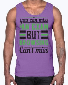 you can miss an exam but browsing cant miss 36#- internet- Cotton Tank