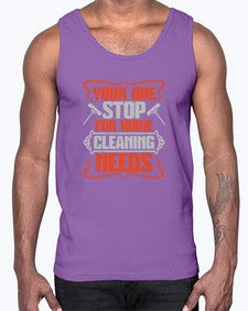 your one stop for home cleaning needs Style 492#- cleaner- Cotton Tank