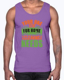 your one stop for home cleaning needs Style 493#- cleaner- Cotton Tank