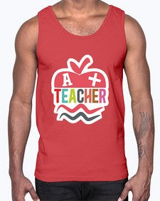 ATeacher 583#- teacher- Cotton Tank