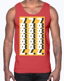 Abstract Shape 187#- art pop art- Cotton Tank