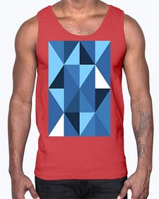 Abstract Shape 200#- art pop art- Cotton Tank