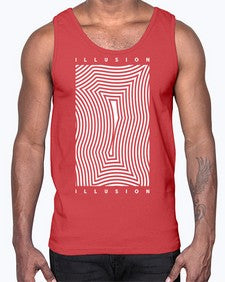 Abstract Shape 207#- art pop art- Cotton Tank