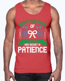 Adopt the pace of nature her secret is patience Style 50#- Self awareness- Cotton Tank