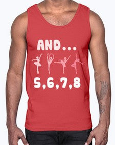 And 5 6 7 8  Ballet 12#- ballet- Cotton Tank