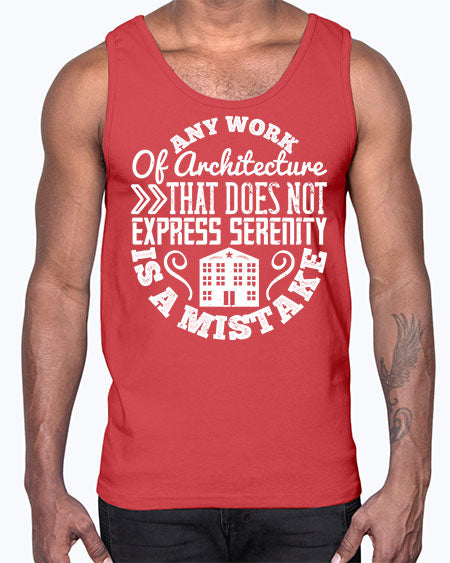 Any work of architecture that does not express serenity is a mistake Style 46#- architect- Cotton Tank