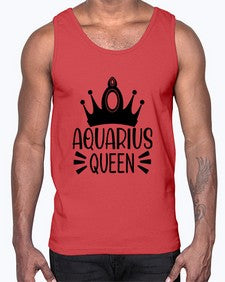 Aquarius queen 73#- aquarius- Cotton Tank