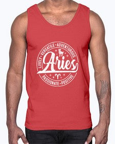 Aries 103#- aries- Cotton Tank