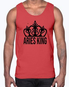 Aries king 107#- aries- Cotton Tank