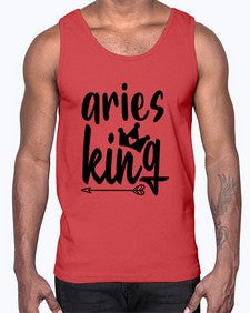 Aries king 108#- aries- Cotton Tank