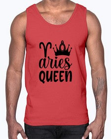 Aries queen 118#- aries- Cotton Tank