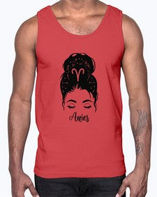 Aries woman- aries- Cotton Tank
