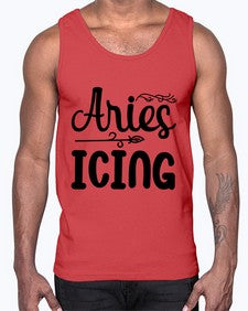 Ariesicing 106#- aries- Cotton Tank