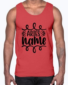 Ariesname 112#- aries- Cotton Tank