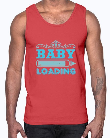 Baby Loading Style 28#- baby shower- Cotton Tank