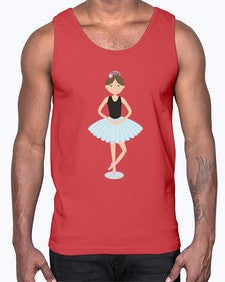 Ballerina 51#- ballet- Cotton Tank