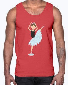 Ballerina 52#- ballet- Cotton Tank