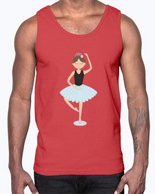 Ballerina 53#- ballet- Cotton Tank