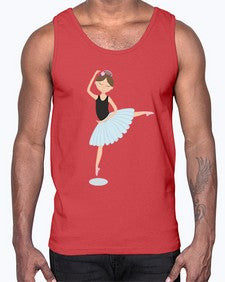 Ballerina 56#- ballet- Cotton Tank