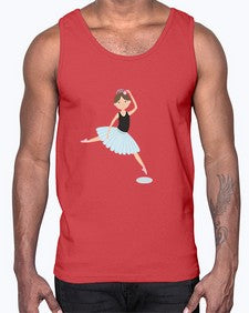 Ballerina 62#- ballet- Cotton Tank