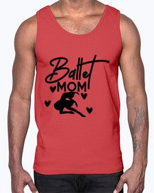 Ballet mom 75#- ballet- Cotton Tank