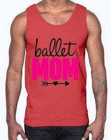 Ballet mom 76#- ballet- Cotton Tank