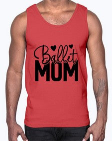 Ballet mom 77#- ballet- Cotton Tank