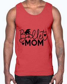 Ballet mom 78#- ballet- Cotton Tank