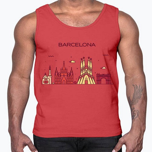 Barcelona 415#- cities- Cotton Tank