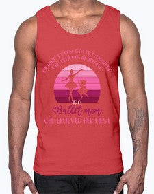 Behind every ballet dancer is ballet 81#- ballet- Cotton Tank