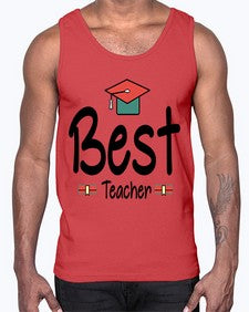 Best Teacher 22#- teacher- Cotton Tank