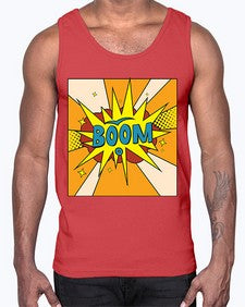 Boom 267#- art pop art- Cotton Tank