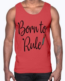 Born to Rule 28#- general school- Cotton Tank