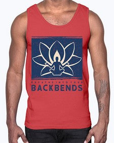 Breathe into Your Backbends 182#- yoga- Cotton Tank