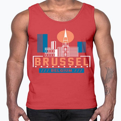 Brussel 504#- cities- Cotton Tank