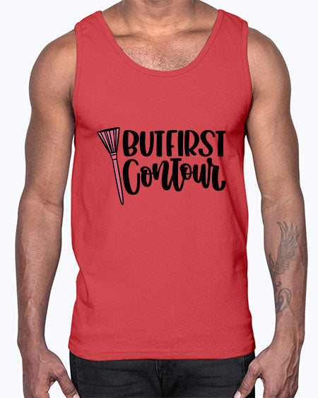 But First Contour Style 120#-makeup Cotton Tank