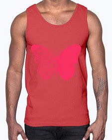 ButterflyMandala 292#- mandala- Cotton Tank
