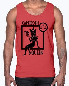 Capricorn queen 194#- capricorn- Cotton Tank