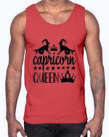 Capricorn queen 195#- capricorn- Cotton Tank