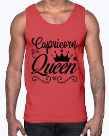 Capricorn queen 196#- capricorn- Cotton Tank