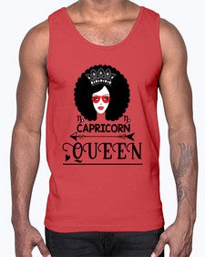 Capricorn queen 197#- capricorn- Cotton Tank