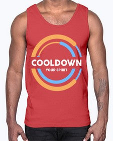 Cooldown Your Spirit 194#- yoga- Cotton Tank