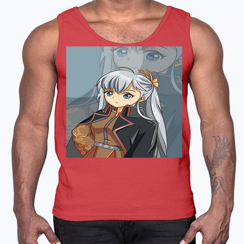 Cute princess game 65#- anime- Cotton Tank
