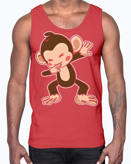 Dabbing Money 5#- monkey- Cotton Tank