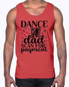 Dance dad scan 87#- ballet- Cotton Tank