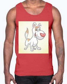 dog 114#- dogs- Cotton Tank