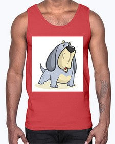dog 115#- dogs- Cotton Tank