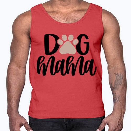 Dog Mama Style 28#- dogs- Cotton Tank