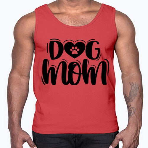 Dog Mom Style 26#- dogs- Cotton Tank