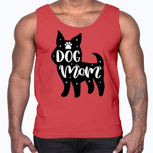 Dog Mom Style 27#- dogs- Cotton Tank